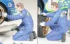 Tamiya - Rally Mechanics Set figura makett