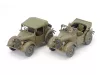 Tamiya - 1:48 Japanese reconnaissance aircraft Mitsubishi Ki-46 III Type 100 and Japanese passenger car Kurogane Type 95 4X4 - Set