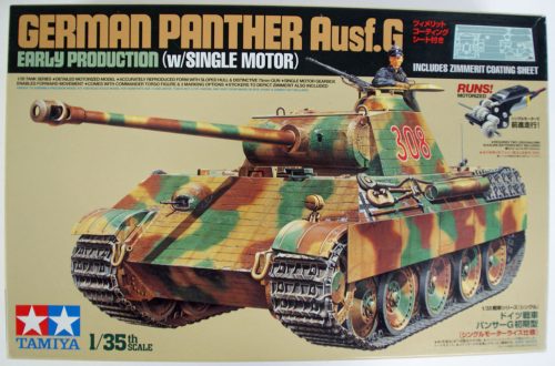 Tamiya - German Panther Ausf. G Early Production (w/Single Motor)