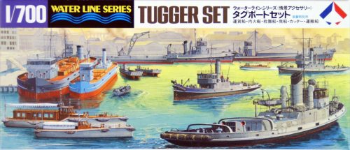 Tamiya - 1:700 Tug Boat Set