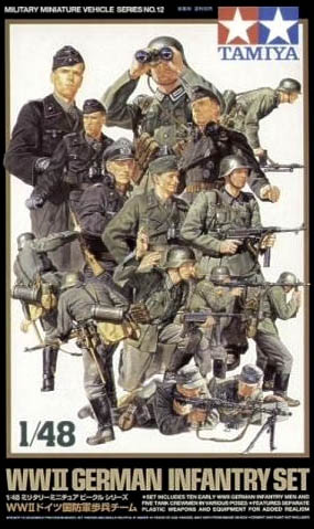 Tamiya - WWII German Infantry Set