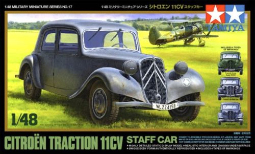 Tamiya - Citroen Traction II CV Staff Car