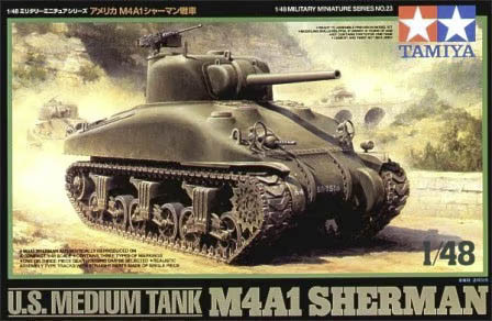 Tamiya - U.S. Medium Tank M4A1 Sherman