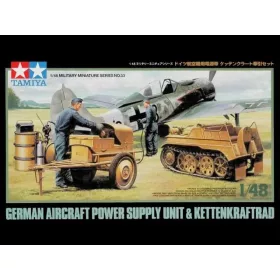 Tamiya - German Aircraft Power Supply Unit- 3 figures