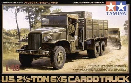 Tamiya - US 2.5 T on 6x6 Cargo T ruck