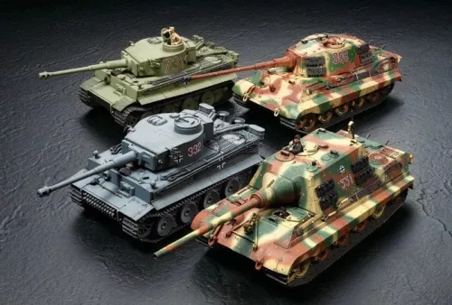 Tamiya - Sd.Kfz. 186 Jagdtiger German Heavy Tank Destroyer Jagdtiger Early Producti