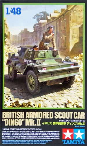 Tamiya - British Armored Scout Car Dingo Mk.II
