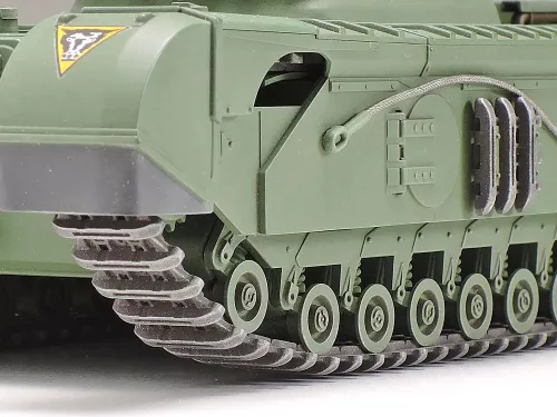 Tamiya - British Tank Churchill Mk.VII - Crocodile - 1 Figure tank makett