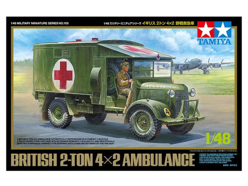 Tamiya - 1:48 British 2-ton 4x2 Ambulance (Austin K2/Y)