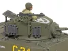 Tamiya - 1:48 U.S. Light Tank M5A1 Stuart - include 1 commander torso figure tank makett