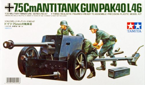 Tamiya - German 75mm Anti Tank Gun Kit