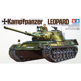 Tamiya - German Leopard Medium Tank Kit - CA164 tank makett