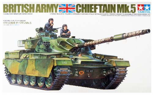 Tamiya - British Chieftain Mk. 5 Tank - 3 figures