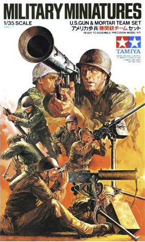 Tamiya - U.S. Gun and Mortar Team Kit