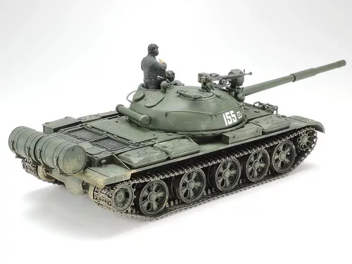 Tamiya - Russian T-62A Tank - 1 figure