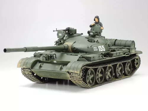 Tamiya - Russian T-62A Tank - 1 figure