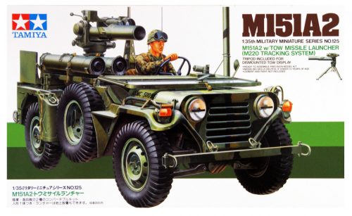 Tamiya - US M151A2 W/TOW Missle Launcher - 1 figure