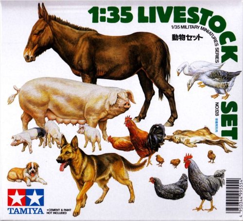 Tamiya - Livestock Set
