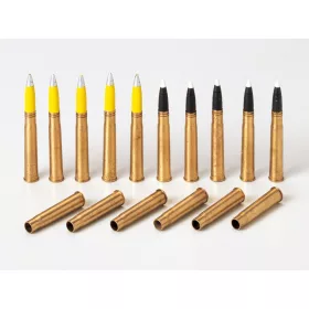   Tamiya - Tiger I Brass 88mm Projectiles for KwK36/L56 - FlaK 36/37 harcjármű makett