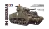 Tamiya - U.S. Medium Tank M4 Sherman - Early Production - 3 Figures tank makett