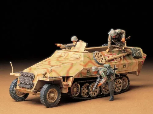 Tamiya - Mtl.Spw Sonderkraftfahrzeug 251 Ausf. D harcjármű makett
