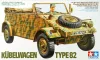 Tamiya - German Kubelwagen Type 82 harcjármű makett