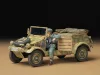 Tamiya - German Kubelwagen Type 82 harcjármű makett