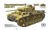 Tamiya - German Panzerkampfwagen Iii Ausf. L - 1 Figure tank makett