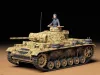 Tamiya - German Panzerkampfwagen Iii Ausf. L - 1 Figure tank makett