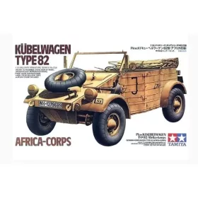   Tamiya - German Kubelwagen T ype 82 - Africa Corps harcjármű makett