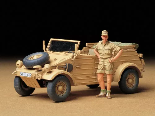 Tamiya - German Kubelwagen T ype 82 - Africa Corps harcjármű makett
