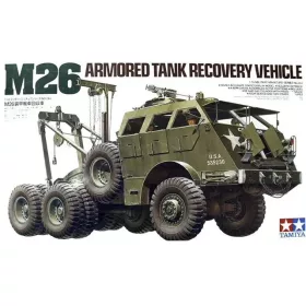   Tamiya - M26 Armored Tank Recovery Vehicle - 6 figures harcjármű makett