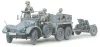 Tamiya - Krupp Towing Truck with 37mm Pak harcjármű makett