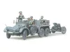 Tamiya - Krupp Towing Truck with 37mm Pak harcjármű makett