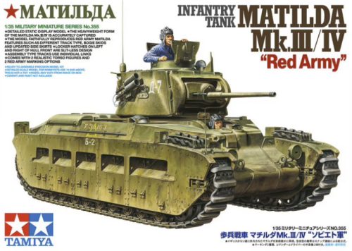 Tamiya - Infantry Tank Matilda Mk.III/IV Red Army - 2 figures