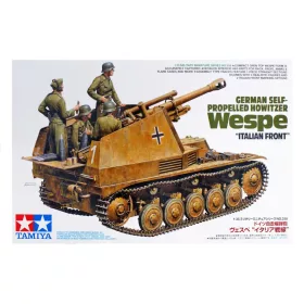   Tamiya - German Self-Propelled Howitzer Wespe Italian Front - 4 figures