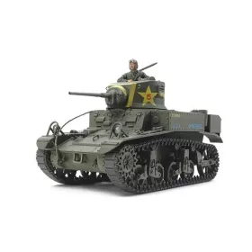   Tamiya - 1:35 U.S. Light Tank M3 Stuart Late Production - 1 figure