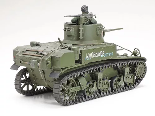 Tamiya - 1:35 U.S. Light Tank M3 Stuart Late Production - 1 figure