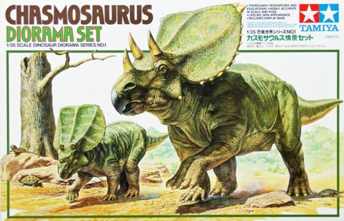 Tamiya - Chasmosaurus Diorama Set (Series No.1)