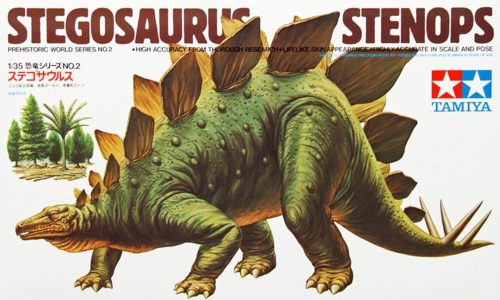 Tamiya - Stegosaurus Stenops Eurycephalus Prehistoric World Series NO.2
