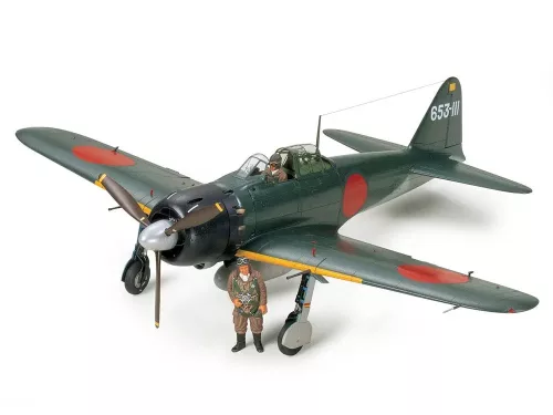 Tamiya - Mitsubishi A6M5 Zero Fighter Model 52 (Zeke) - 2 figures