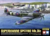 Tamiya - Spitfire Mk.Ixc - 2 figures repülő makett
