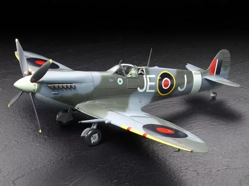 Tamiya - Spitfire Mk.Ixc - 2 figures repülő makett
