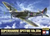Tamiya - British Iiww Fighter Supermarine Spitfire Mk.Xvie - 1 Figure repülő makett