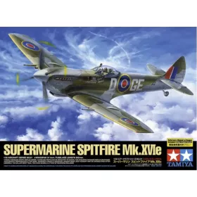   Tamiya - British Iiww Fighter Supermarine Spitfire Mk.Xvie - 1 Figure repülő makett