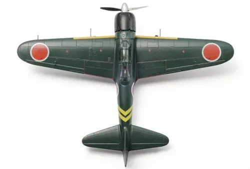 Tamiya - Mitsubishi A6M3/3a Zero Fighter Model 22 (Zeke) - 1 figure repülő makett