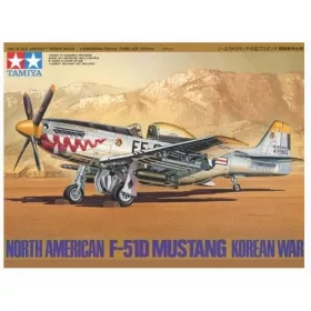 Tamiya - N.A. F-51D Mustang Korean war repülő makett