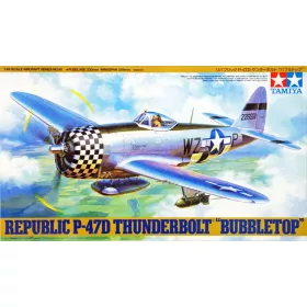 Tamiya - P-47D Thunderbolt Bubbletop - 1 figure