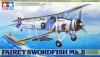 Tamiya - Fairey Swordfish Mk.II - 3 figures repülő makett