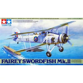 Tamiya - Fairey Swordfish Mk.II - 3 figures repülő makett